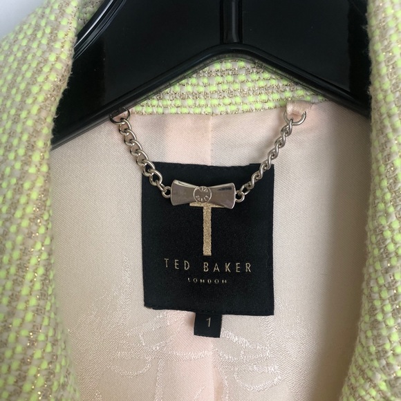 TED BAKER Tweed Biker Jacket - Picture 4 of 7